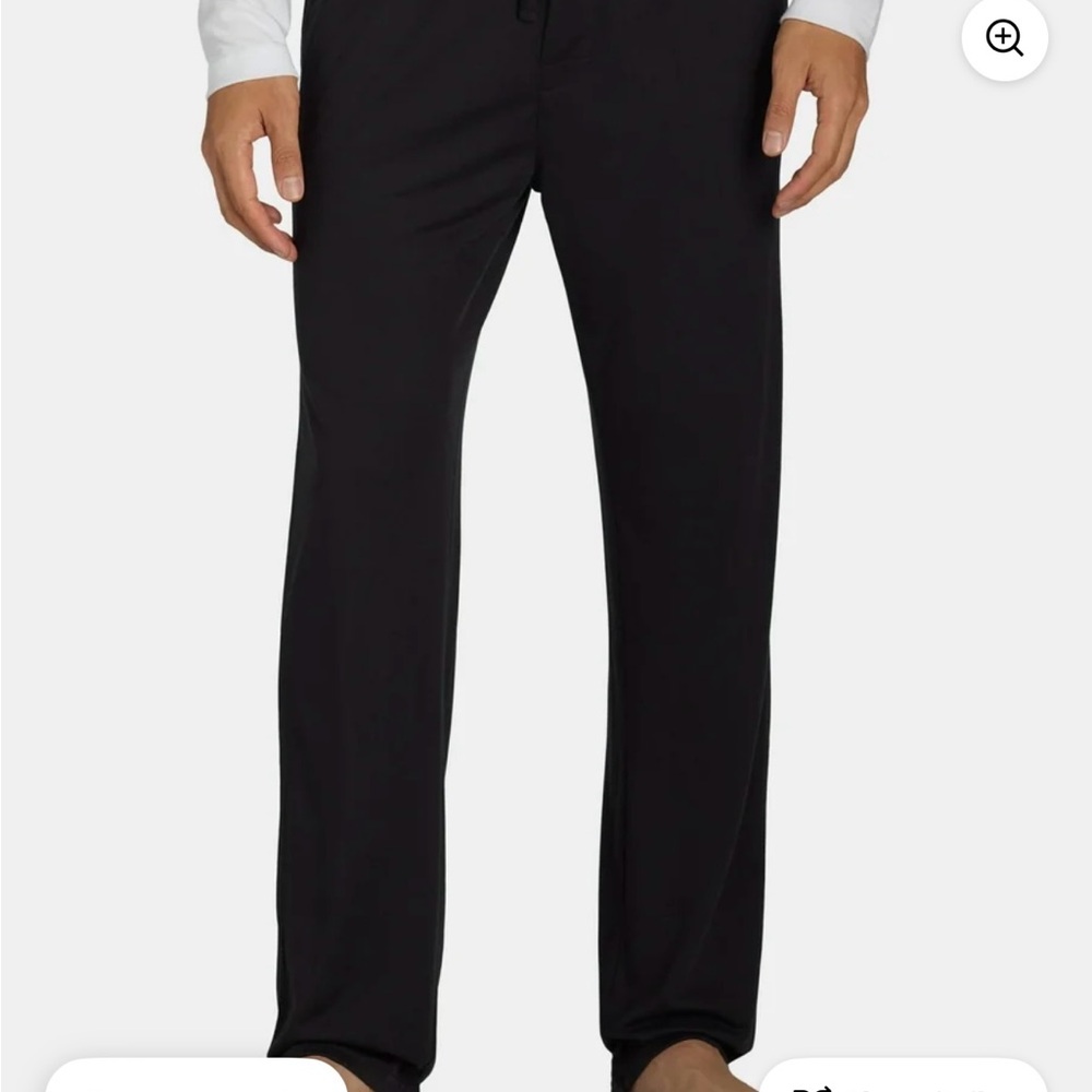 NWT Athletic Works Men’s Black Sleep Pants - Picture 2 of 10